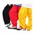 DNK Black, Red and Yellow Patiala Salwar Combo of 3
