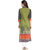 Prakhya Printed Womens Long A-line cotton kurta-SW644GREEN