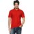AVE Mens Casual Polo Tshirt Pack Of 4 (AVE-PT-Blk-Wh-Re-Gr-1)