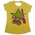 Tomato 20 Yellow Casual T-Shirt For GirlS