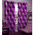 Homefab India Set of 2 Check Purple Long Door Curtains