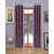 Homefab India Set of 2 Purple Door Curtains