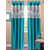 Homefab India Set of 2 Russel Net Aqua Long Door Curtains