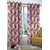 Homefab India Set of 2 Candy Plain Purple Long Door Curtains