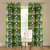Homefab India Set of 2 Kids Green Long Door Curtains