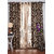 Homefab India Combo of 2 Plain  1 Tissue Long Door Curtains