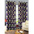 Homefab India Set of 2 Traingle Purple Long Door Curtains