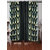 Homefab India Set of 3 Multi Style Black Long Door Curtains