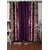 Homefab India Set of 3 Multi Style Wine Long Door Curtains