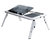 Foldable Laptop Table With 2 USB Cooling Fan Multi-Purpose Portable Laptop Stand