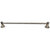 Twisted towel rod 24 inch (2 ft.) stainless steel