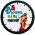 AE World Forever 3D Wall Clock (With Glass)