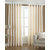 Homefab India Set Of 2 Royal Silky Cream Door Curtains