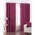 Homefab India Set of 2 Royal Silky Wine Long Door Curtains