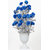 Long Carnation Blue Silver Leaves Pot