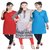 Shop Rajasthan Pack of 3 Multicolor Printed Cotton Stitched Kurti