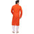 RG Designers Orange Kurta pyjama Set