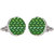 CuffTank Cufflinks Leaves Abstract