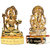 Gold Plated Ganesh Shiv Idols - 2.9 Inches