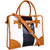 Lychee Bags Margaret Multi color P.U. Satchel Bag