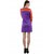 Klick2Style Purple Plain Bodycon Dresses For Women