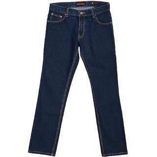 Ganthi Mens cotton Slim Fit Jeans blue in color