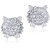 Shiyara Jewells Sterling Silver Kitty Flea Earrings With CZ Stones For Women(ER00708)