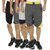 Christy Collections Solid Shorts Pack of 4