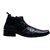 At Classic Men's Black Slip On Boots (Combo)