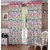 Lushomes Circles Printed Cotton Curtains for Long Door (Single Pc)