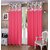 Lushomes Circles Printed Bloomberry Cotton Curtains for Long Door (Single Pc)