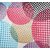 Lushomes Circles Printed Bloomberry Cotton Curtains for Long Door (Single Pc)
