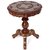 Sheesham Wooden Fordable Round Center Table 12 colour brown