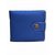 Glitters Colorful  Funky with Button Lock Blue Men Wallet (W0014C6)
