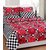 Garima 7 Star beautiful cotton printed double bedsheet with 2 pillow covers
