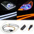 Spare-rack 60 Cm Flexible Audi Style Tube 2 Pieces Daytime Drl Led Lights For Optra
