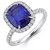 RM Jewellers CZ 92.5 Sterling Silver American Diamond Stylish Ring For Women