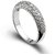 RM Jewellers CZ 92.5 Sterling Silver American Diamond Amazing Ring For Women