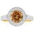 RM Jewellers CZ 92.5 Sterling Silver American Diamond Life Style Ring For Women
