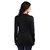 Wajbee Women Black and White Color Shrug-Pack of 2