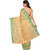 Parchayee Gold Net Floral Saree With Blouse