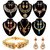 Shital Jewellery Gold Plated Designer Combo of Set Of 8 Jewellery for Women