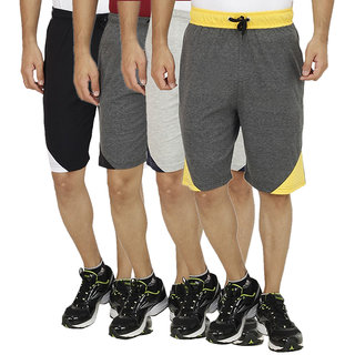 Buy Multicolor Shorts For Men (Pack Of 4) Online @ ₹999 from ShopClues
