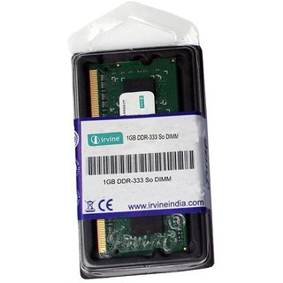 Buy Irvine 1 GB DDR - 333 Mhz RAM, Memory Module For Laptops Online ...