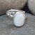 Beautiful 7.25 Ratti Natural Opal Adjustable Sterling Silver Ring For Men  Women HR344