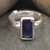 Beautiful 5.25 Ratti Natural Blue Sapphire Adjustable Sterling Silver Ring For Men  Women HR361