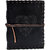 Craft Play Leather With Heart Embossing Regular Diary Hand Sewn (Black)
