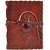 Craft Play Leather Emboss With Stone Regular Diary Hand Sewn (Brown)