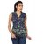 Klick2Style Jodhpuri Print Shirt Blue SHT8003-Blu