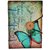 Craft Play Butterfly With Button Regular Diary Hand Sewn (Multicolor)
